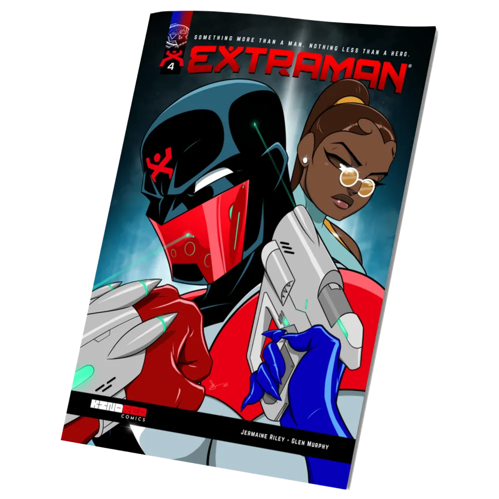 Extraman #4 comic cover